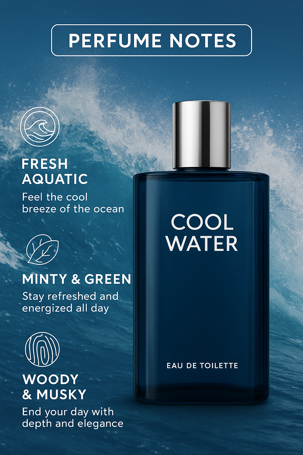 Coolwater Unisex Perfume - 100ml