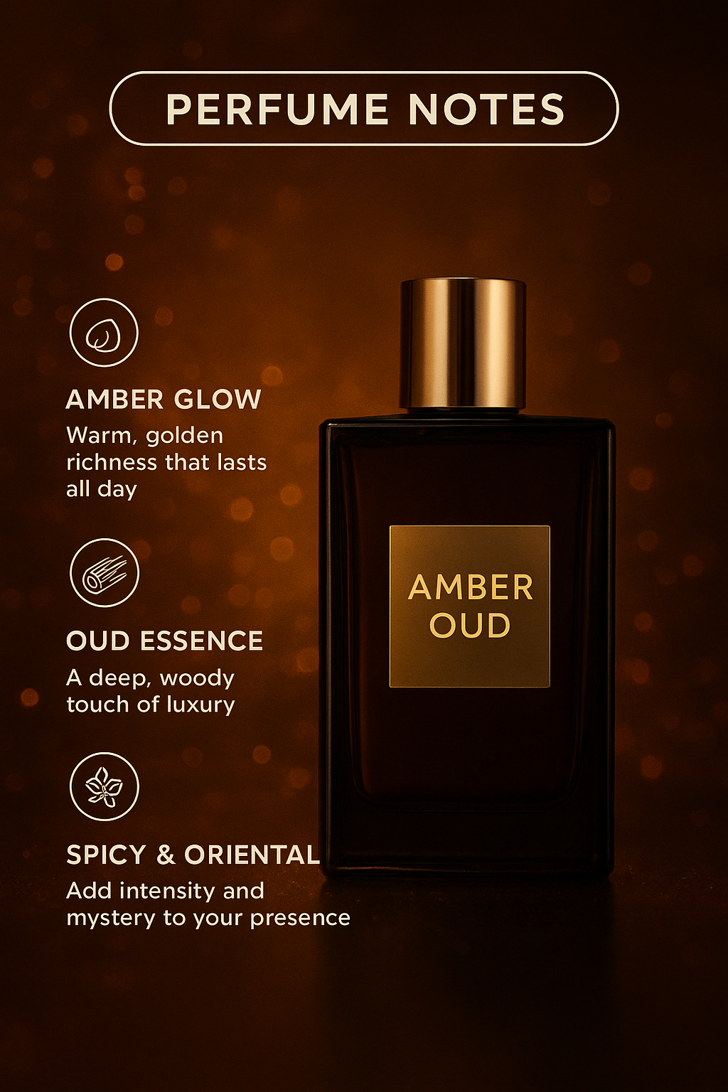 Amber Oud Unisex Perfume - 100ml