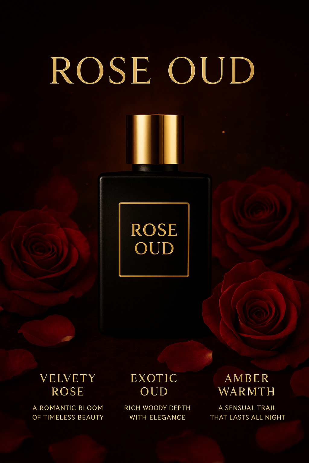 Rose Oud Unisex Perfume - 100ml