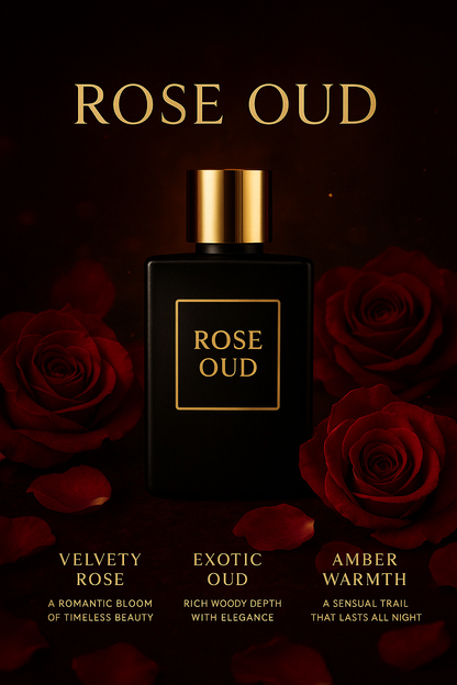 Rose Oud Unisex Perfume - 100ml